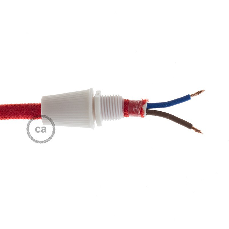 Bijela stezaljka za kabel