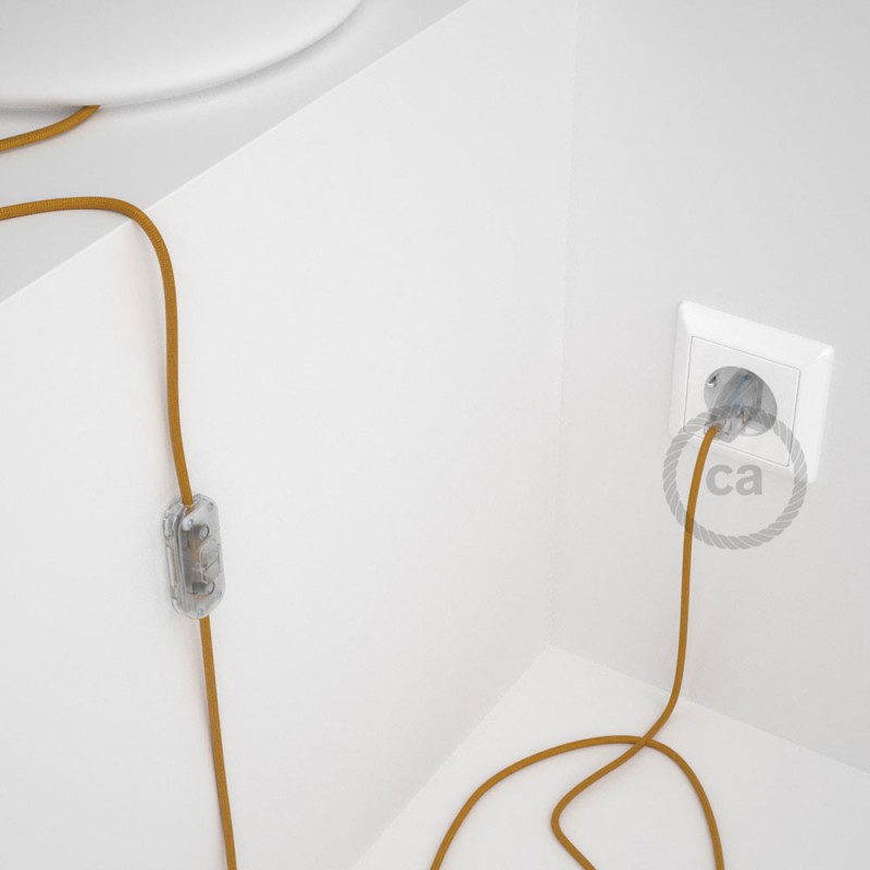 Komplet s prekidačem RM05 Zlatni  - 1,8 m. odaberite boju prekidača i utikača!