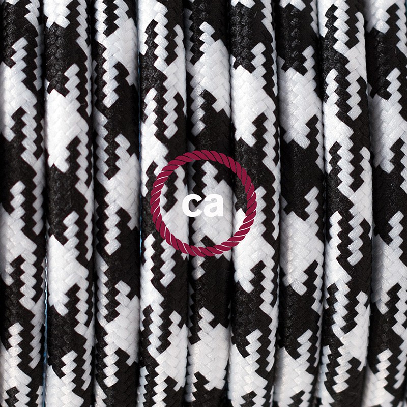 Kreirajte svoju viseću lampu "Snake" RP04 Uzorkom Crni rajon i unesite svjetlo gdje god želite.