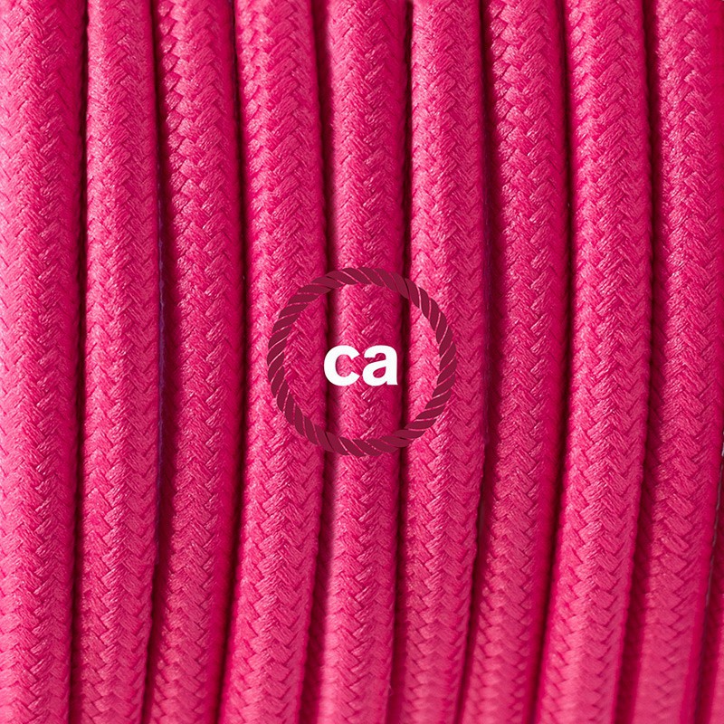 Komplet s podnim prekidačem RM08 Fuksija rajon - 3 m. Odaberite boju prekidača i utikača!