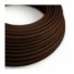Okrugli tekstilni električni kabel RM13 - braon