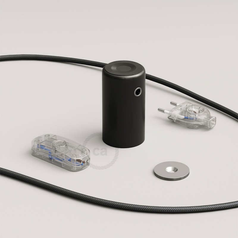 Magnetico®-Plug Crni, "ready-to-use" magnetna lampa