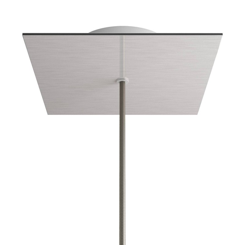 Kvadratna stropna dekoracija za rozetu 200 mm - Rose-One sistem s 1 rupom