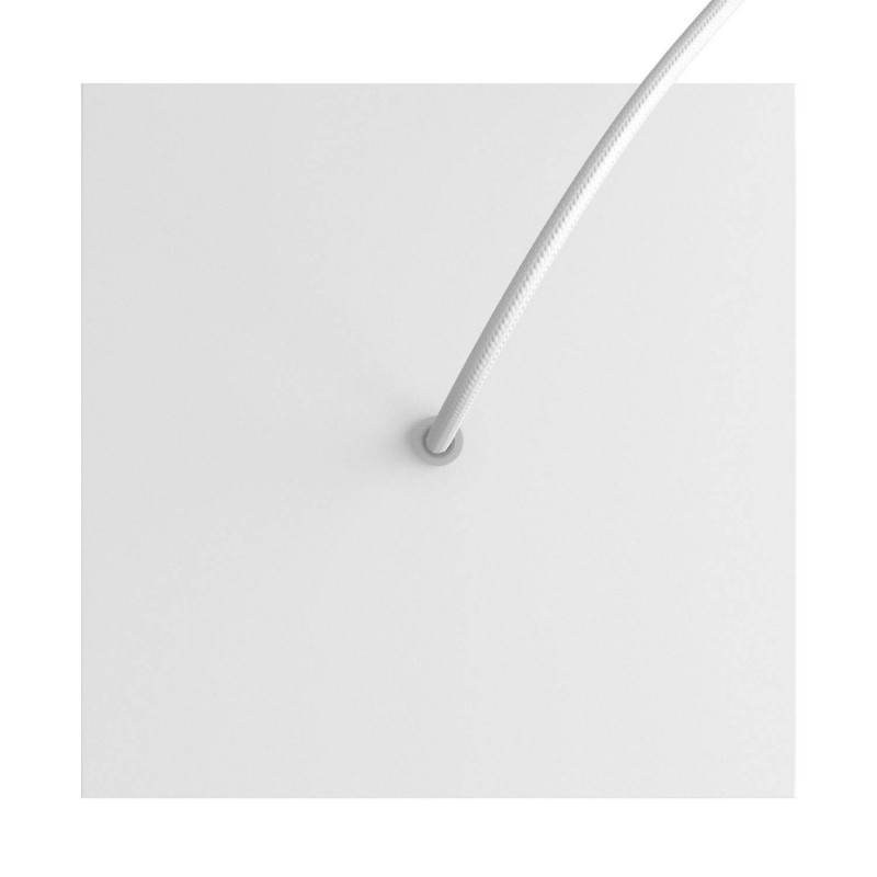 Kvadratna stropna dekoracija za rozetu 200 mm - Rose-One sistem s 1 rupom