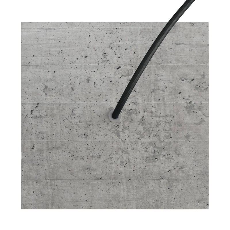 Kvadratna stropna dekoracija za rozetu 200 mm - Rose-One sistem s 1 rupom