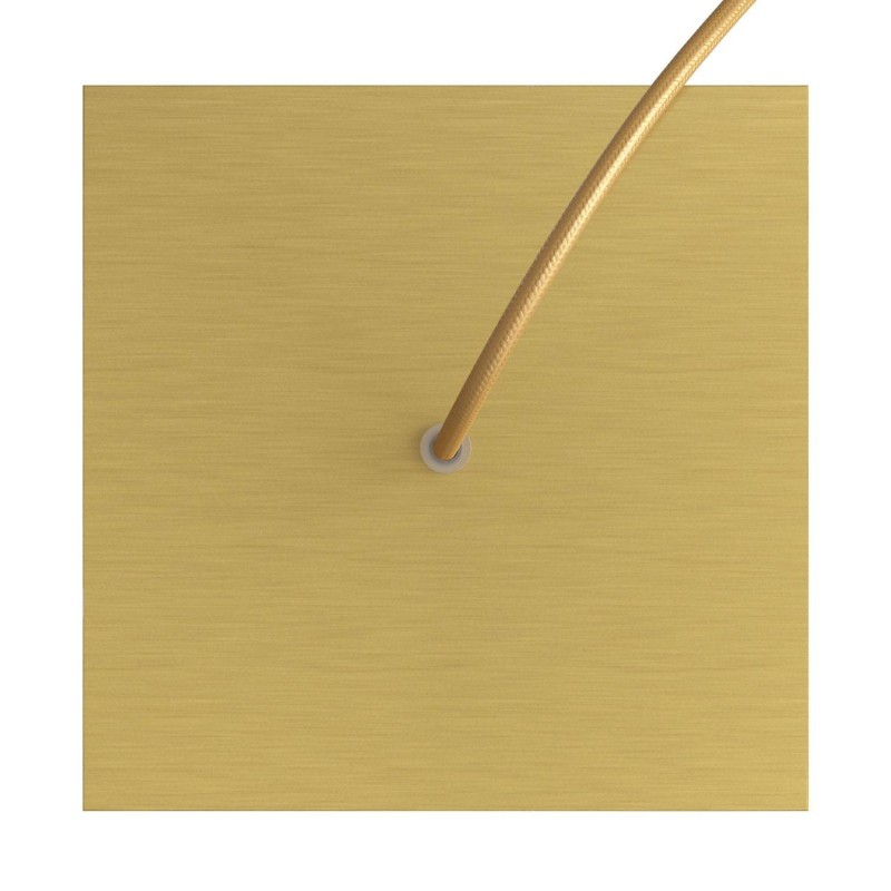 Kvadratna stropna dekoracija za rozetu 200 mm - Rose-One sistem s 1 rupom