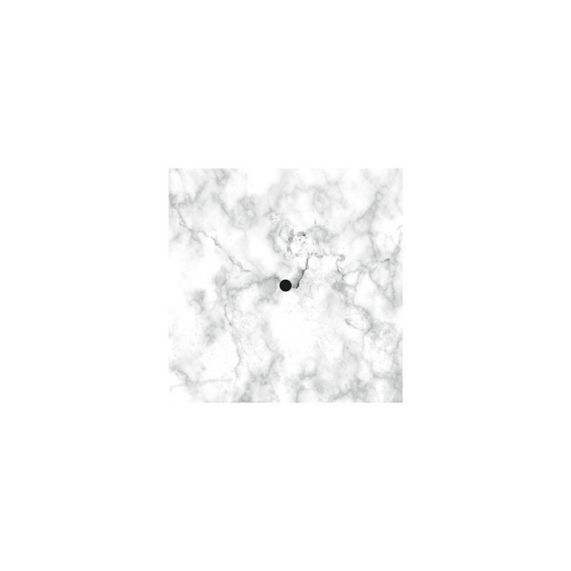 Kvadratna stropna dekoracija za rozetu 200 mm - Rose-One sistem s 1 rupom