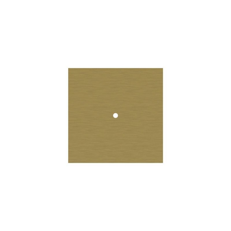 Kvadratna stropna dekoracija za rozetu 200 mm - Rose-One sistem s 1 rupom