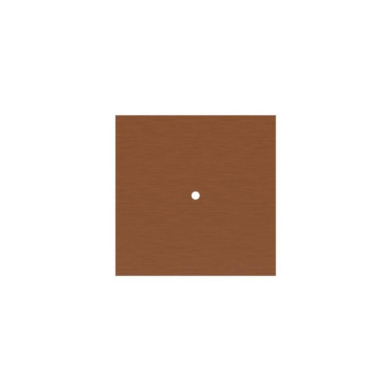 Kvadratna stropna dekoracija za rozetu 200 mm - Rose-One sistem s 1 rupom