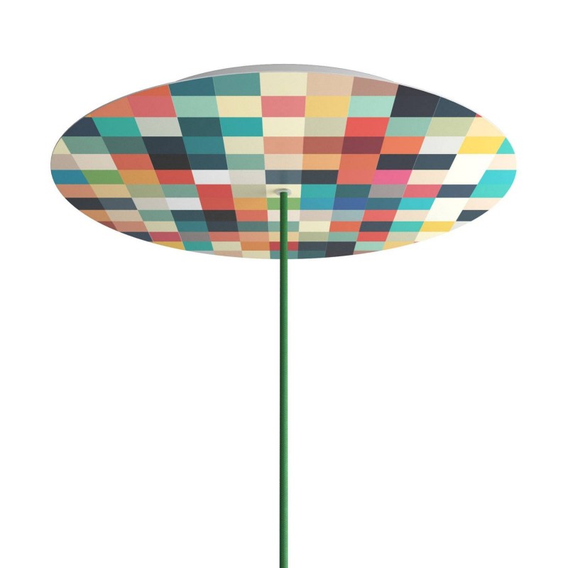 Velika okrugla dekoracija za stropnu rozetu 400 mm - Rose-One sistem s 1 rupom