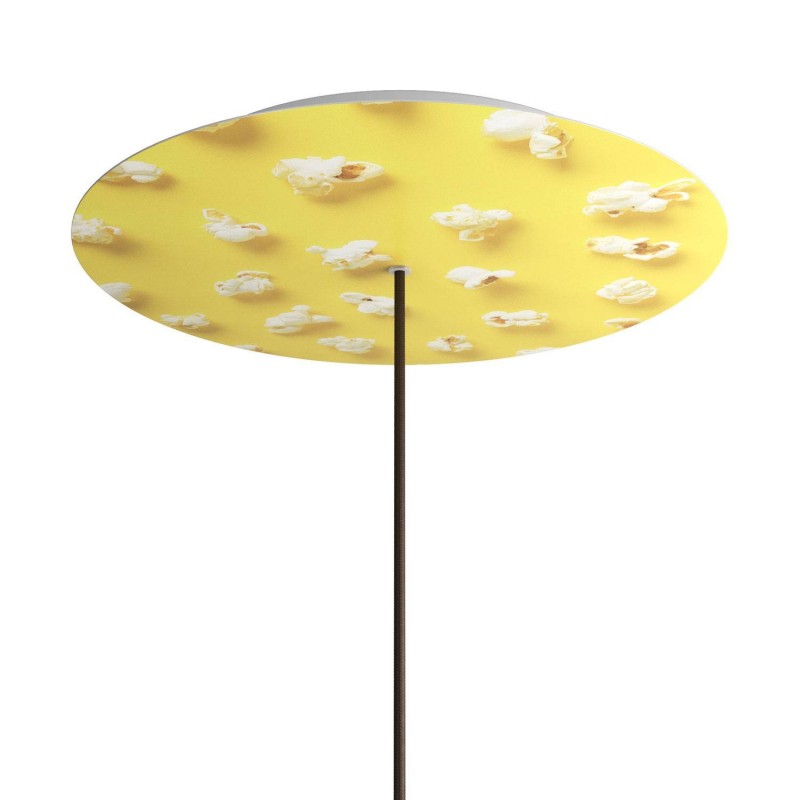 Velika okrugla dekoracija za stropnu rozetu 400 mm - Rose-One sistem s 1 rupom