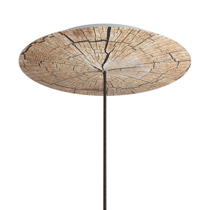 Velika okrugla dekoracija za stropnu rozetu 400 mm - Rose-One sistem s 1 rupom