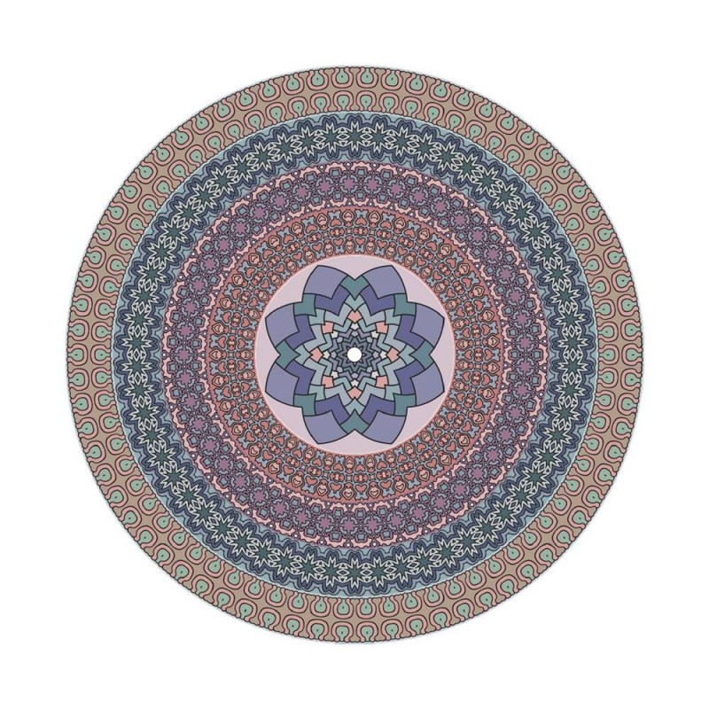 Velika okrugla dekoracija za stropnu rozetu 400 mm - Rose-One sistem s 1 rupom