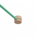 Drveni držač kraja kabela za String light kabel - Filé system. Proizvedeno u Italiji.