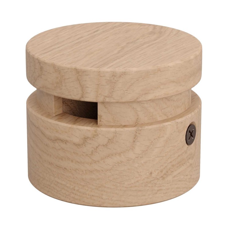 Drveni držač kraja kabela za String light kabel - Filé system. Proizvedeno u Italiji.