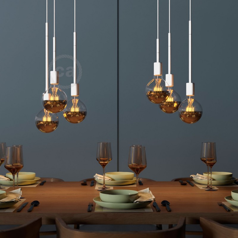 Produžna cijev, bijeli metal