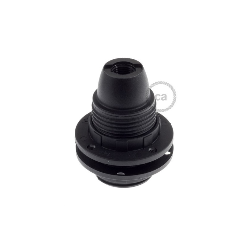 Termoplastično grlo E14 s dva navojna prstena za sjenilo i priborom