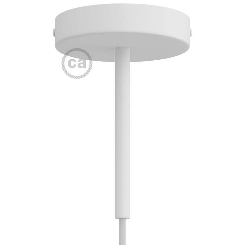 Metalna rozeta sa stezačem kabela duljine 15 cm i priborom