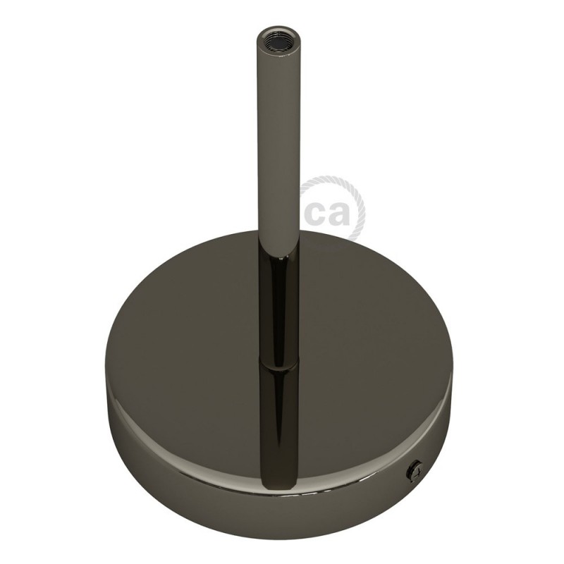 Metalna rozeta sa stezačem kabela duljine 15 cm i priborom