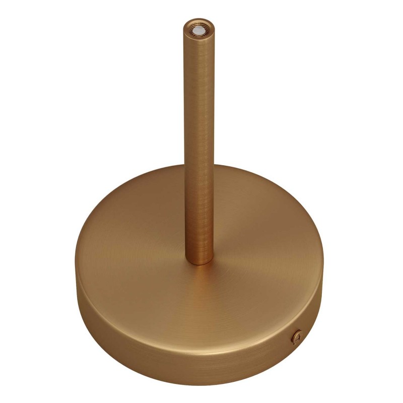 Metalna rozeta sa stezačem kabela duljine 15 cm i priborom